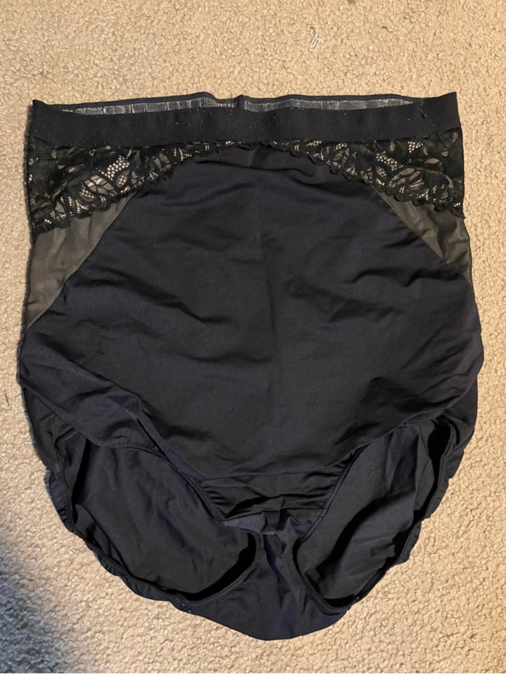 Cacique Lane Bryant Level 3 Contouring High-Waist Brief Black 18/20 C7